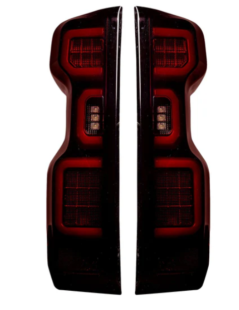 Chevrolet Silverado 2500/3500 20-23 (Replaces OEM Halogen) Tail Lights OLED Smoked