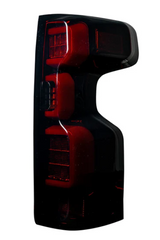 Chevrolet Silverado 2500/3500 20-23 (Replaces OEM LED) Tail Lights OLED Red Smoked