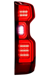 Chevrolet Silverado 2500/3500 20-23 (Replaces OEM LED) Tail Lights OLED Red Smoked