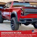 Chevy Silverado 1500 19-23 (Replaces OEM LED Tail Lights ONLY) Tail Lights OLED Red Smoked