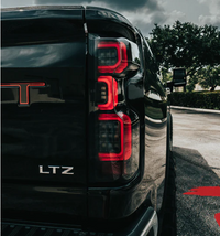 Chevy Silverado 2500/3500 20-23 Ultra Bright OLED Tail Lights (Replaces Factory/OEM LED Tail Lights Only) SMOKED LENS (OPEN BOX)