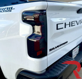 Chevy Silverado 1500 19-23 (Replaces OEM LED Tail Lights ONLY) OLED Smoked