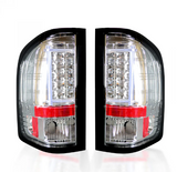 Chevrolet Silverado Dually 07-14 & GMC Sierra Dually 07-14 Tail Lights OLED in Clear