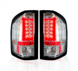 Chevrolet Silverado Dually 07-14 & GMC Sierra Dually 07-14 Tail Lights OLED in Clear