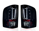 Chevrolet Silverado Dually 07-14 & GMC Sierra Dually 07-14 Tail Lights OLED in Smoked