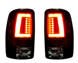 Chevy & GMC Tahoe, Yukon, Suburban, Denali 00-06 Tail Lights OLED in Smoked