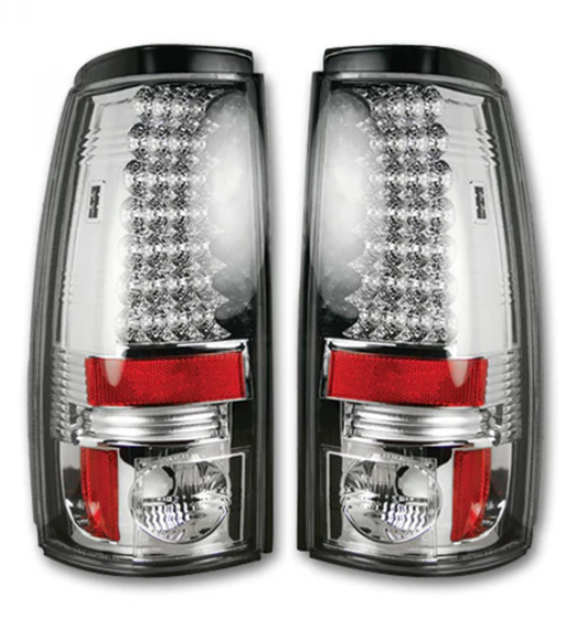 Chevy Silverado & GMC Sierra 99-07 tail Lights LED in Clear