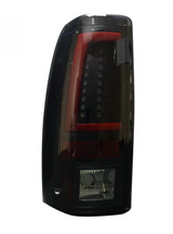 Chevy Silverado & GMC Sierra 99-07 Tail Lights LED in Smoked