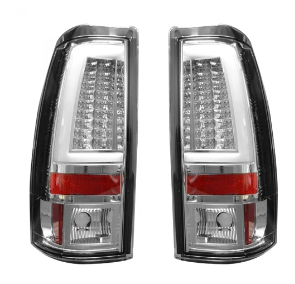 Chevy Silverado & GMC Sierra 99-07 Tail Lights OLED in Clear