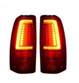 Chevy Silverado & GMC Sierra 99-07 Tail Lights OLED in Smoked