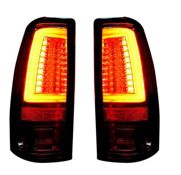 Chevy Silverado & GMC Sierra 99-07 Tail Lights OLED in Smoked