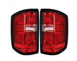 Chevy Silverado / GMC Sierra 15-19 Dually (Replaces OEM Halogen ONLY) Tail Lights OLED in Red