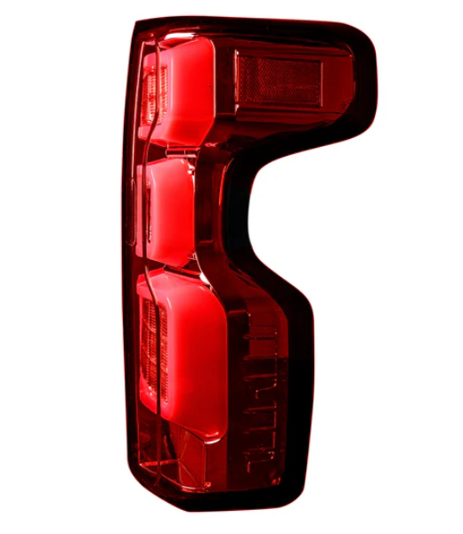 Chevy Silverado 1500 19-23 (Replaces OEM Halogen Tail Lights ONLY) Tail Lights OLED Red