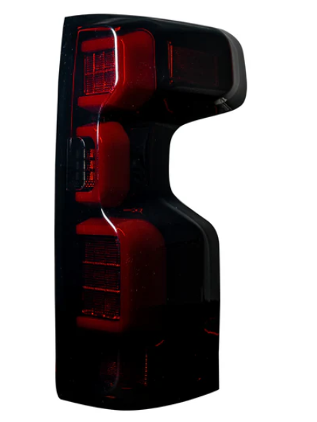 Chevy Silverado 1500 19-23 (Replaces OEM Halogen Tail Lights ONLY) Tail Lights OLED Red Smoked