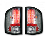 Chevy Silverado 1500/2500/3500 Single-Wheel 07-13 Tail Lights LED Clear