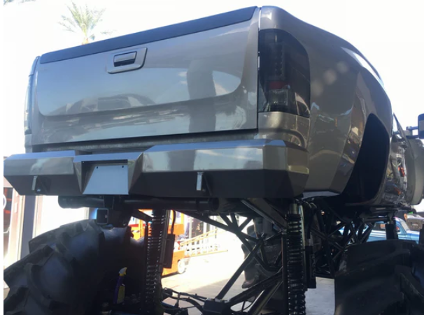 Chevy Silverado Dually 07-14 & GMC Sierra Dually 07-14 Tail Lights LED in Smoked