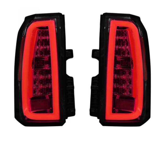 Chevy Tahoe & Suburban 15-20 OLED Bar Tail Lights OLED in Clear