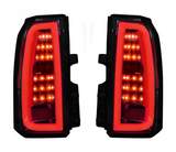 Chevy Tahoe & Suburban 15-20 OLED Bar Tail Lights OLED in Clear