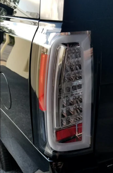 Chevy Tahoe & Suburban 15-20 OLED Bar Tail Lights OLED in Clear