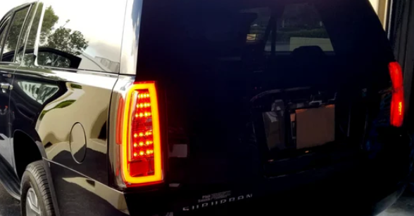 Chevy Tahoe & Suburban 15-20 OLED Bar Tail Lights OLED in Clear