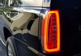 Chevy Tahoe & Suburban 15-20 OLED Bar Tail Lights OLED in Clear