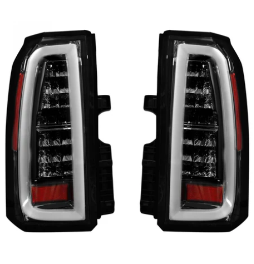 Chevy Tahoe & Suburban 15-20 OLED Bar-Style Tail Lights LED in Smoked