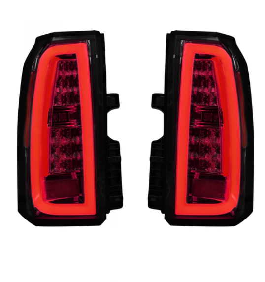 Chevy Tahoe & Suburban 15-20 OLED Bar-Style Tail Lights LED in Smoked