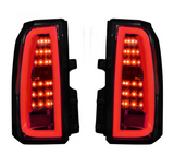 Chevy Tahoe & Suburban 15-20 OLED Bar-Style Tail Lights LED in Smoked