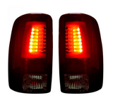 Chevy Tahoe/Suburban & GMC Yukon/Denali 00-06 Tail Lights OLED Dark Red Smoked