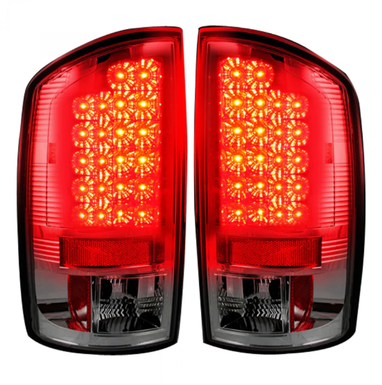 Dodge RAM 1500 02-06 LED Tail Lights in Clear