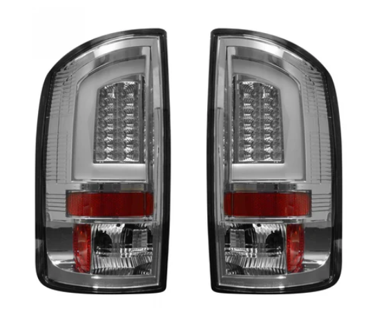 Dodge RAM 1500 07-08 Tail Lights LED in Clear