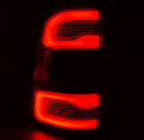 Dodge RAM 1500 19-23 OLED Tail Lights Smoked w/ Scanning Red Turn Signals - Replaces OEM LED Tail Lights