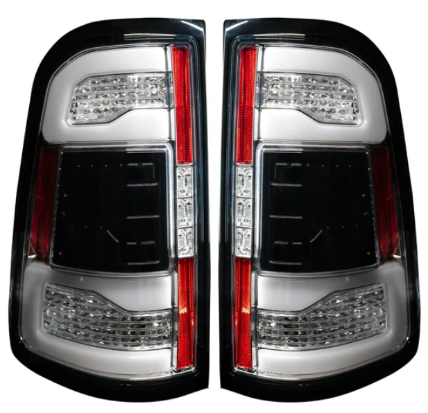 Dodge RAM 1500 19-23 OLED Tail Lights w/ NO Blind Spot Sensor in Clear