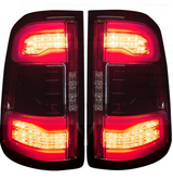 Dodge RAM 1500 19-23 OLED Tail Lights w/ NO Blind Spot Sensor in Clear