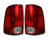 Dodge RAM 1500 2013-2018 & Dodge RAM 1500 Classic Body 2009-2023 & Dodge RAM 2500/3500 2014-2018 (Replaces OEM LED ONLY) Tail Lights LED in Red