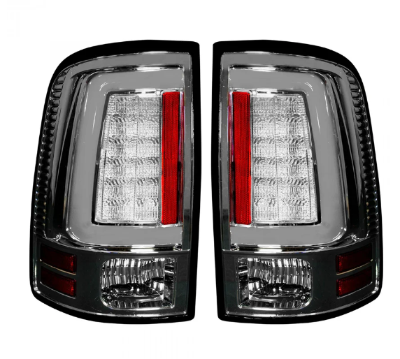 Dodge RAM 1500 2013-2018 (Replaces OEM LED ONLY) Tail Lights LED in Clear