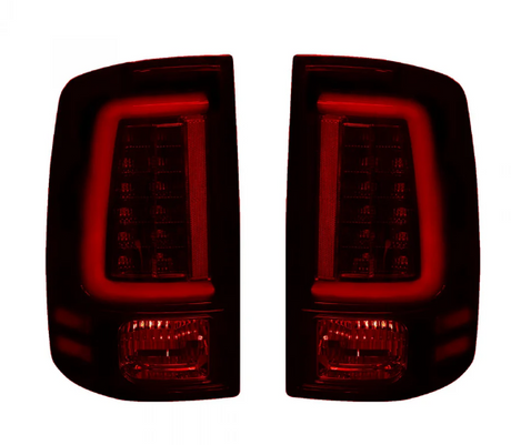 Dodge RAM 1500 2013-2018 (Replaces OEM LED ONLY) Tail Lights LED in Red