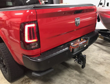 Dodge RAM 1500 4th Gen 09-18 (Replaces OEM Halogen) Tail Lights OLED in Red Lens