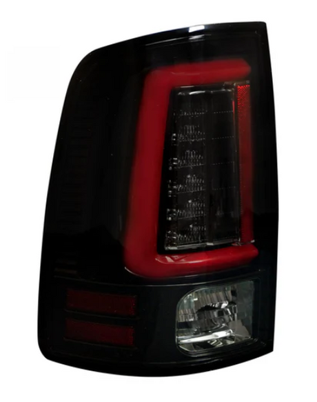 Dodge RAM 1500 4th Gen 09-18 (Replaces OEM Halogen) Tail Lights OLED in Smoked Lens