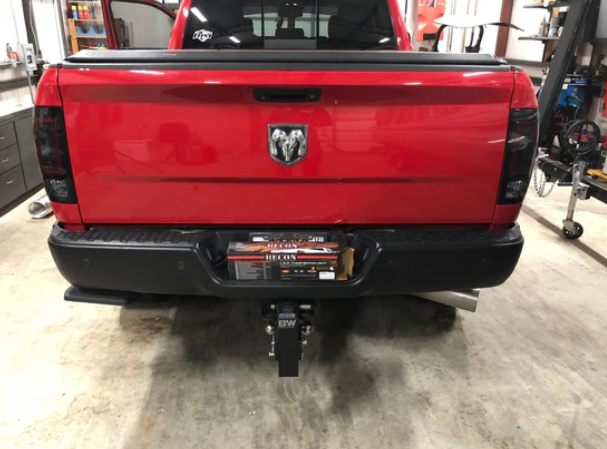 Dodge RAM 1500 4th Gen 09-18 (Replaces OEM Halogen) Tail Lights OLED in Smoked Lens