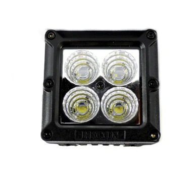 1900 Lumen 3" Square LED 25° Flood Light 4 5-Watt Square CREE XTE Square