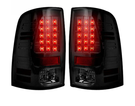 Dodge RAM 1500 Classic Body 09-23 (Replaces OEM Halogen ONLY) Tail Lights LED in Smoked