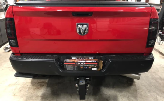 Dodge RAM 1500 Classic Body 09-24 (Replaces OEM Halogen) Tail Lights OLED in Red Lens