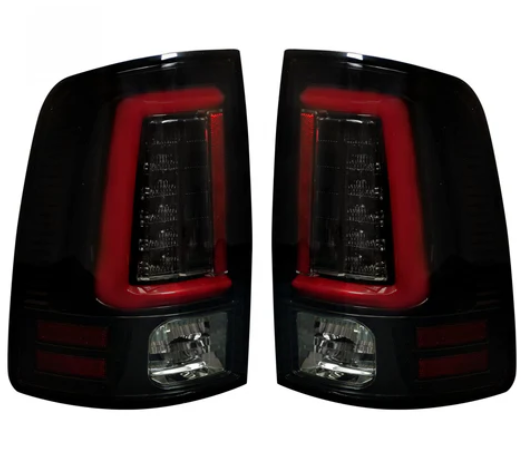 Dodge RAM 1500 Classic Body 09-24 (Replaces OEM Halogen) Tail Lights OLED in Smoked Lens