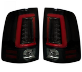 Dodge RAM 1500 Classic Body 09-24 (Replaces OEM Halogen) Tail Lights OLED in Smoked Lens