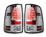 Dodge RAM 1500 Classic Body 2009-2023 (Replaces OEM LED ONLY) Tail Lights LED in Clear