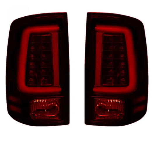 Dodge RAM 1500 Classic Body 2009-2023 (Replaces OEM LED ONLY) Tail Lights LED in Red