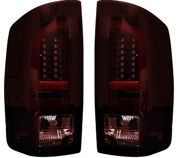 Dodge RAM 2500/3500 03-06 OLED Tail Lights - Dark Red Smoked Lens