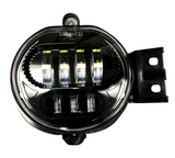 Dodge RAM 1500 02-08 2-Piece LED Fog Lights Set in Smoked & Black