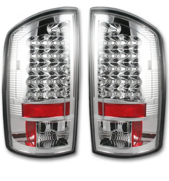 Dodge RAM 2500/3500 07-09 Tail Lights LED in Clear